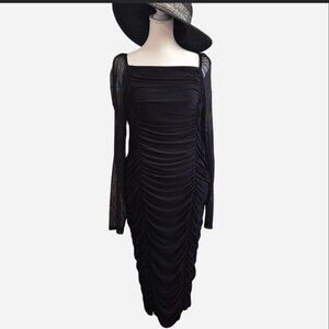 FOREVER Rose black dress, size 2X